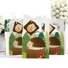 Big Dot of Happiness Forest Hedgehogs - Woodland Birthday Party or Baby Shower Favor Boxes - Set of 12 - 3 of 4