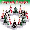 ArtCreativity Christmas Tealight Candle Set (Pack of 12) - 4 of 4