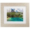 Trademark Fine Art Pierre Leclerc Grassi Lakes Matted Framed Art - 2 of 4
