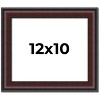 PosterPalooza | Photo Size Linear Brown Picture Frame - UV Acrylic, Foam Board Backing, Hanging Hardware - 2 of 4