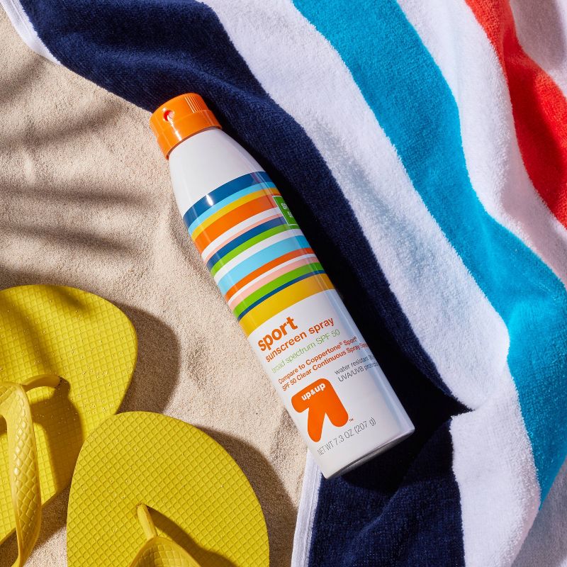 Sport Sunscreen Spray - SPF 50 - 14.6oz/2pk - up &#38; up&#8482;, 3 of 6