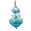 Italian Ornaments 6.5 Inch Swan Fountain Ornament Christmas Carousel Tree Ornaments - 3 of 4