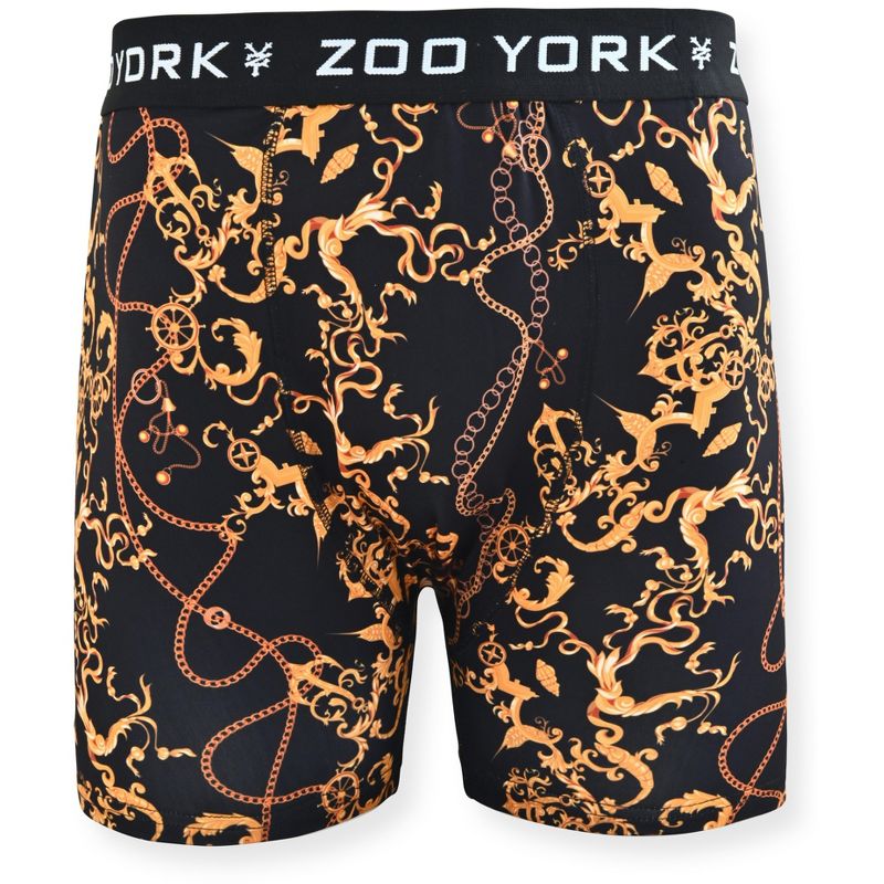 Zoo York Men's 3 Pack Boxer Briefs - 360 Stretch Print Premium Underwear for Men, 3 of 5