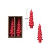 Unscented Tree Shaped Taper Candles, Boxed Set Of 2 - 2 of 3