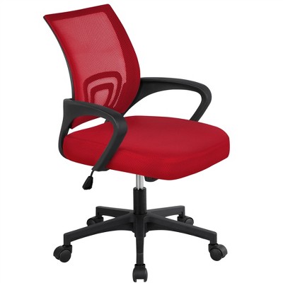 Og så videre pakke støn Yaheetech Adjustable Ergonomic Computer Chair Office Chair Red : Target