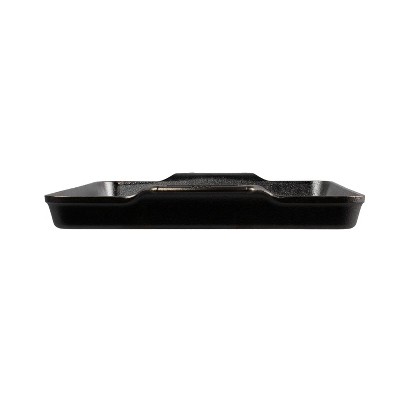 Lodge Black Cast Iron Non-Stick Baking Pan 15.5 x 10.5 Inch
