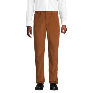 Lands' End Men's Comfort Waist Stretch Fine Wale Corduroy Dress Pants - 1 of 4