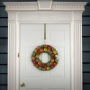 20" Artificial Spring Floral Butterfly Wreath - National Tree Company - 2 of 3