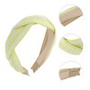 Unique Bargains Exquisite Personalized Straw Braid Headband 1 Pc - 3 of 4