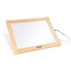 Guidecraft LED Activity Tablet: Light Up Tabletop Lightbox for Preschool | Kids Light Pad for Classroom and Playroom Sensory Learning Play Activities - 4 of 4