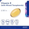 Pure Encapsulations Vitamin E (With Mixed Tocopherols) - Antioxidant Protection & Cellular Function - Non-GMO - 3 of 4