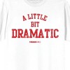 Mean Girls Regina George A Little Bit Dramatic on White Adult Crew Neck Short Sleeve T-shirt - 2 of 3