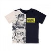 Kids Avengers Sketch and Marvel Logo  Shirt and Shorts Set - 2 of 4