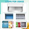 Aoibox Stainless Steel Chilled Condiment Server with Lids, Ice Trays, 3 Tongs, 3 Forks & 3 Spoons for Bars, Parties, Picnics, Restaurants&Coffee Shops - 2 of 4