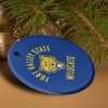 Fort Valley State University Wildcats Logo Porcelain Holiday Christmas Tree Ornament - 4 of 4