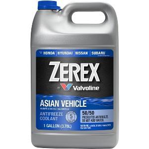Valvoline Zerex Asian Vehicle Blue 50/50 Prediluted Antifreeze  1 GA - 1 of 4