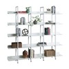 Sapphtopaz 5-Tier Bookcase with Metal Frame, Industrial Style Space Saving Display Open Bookshelf for Small Spaces, Office - 2 of 4