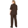 Woman Within Plus Size Ribbed-Knit Pant Set - 3 of 4