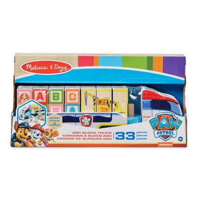 Photo 1 of Melissa &#38; Doug PAW Patrol ABC Wooden Block Truck