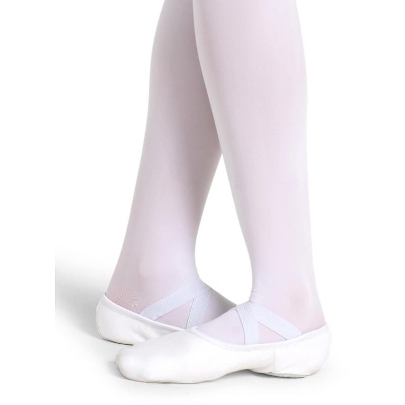 Capezio White Women's Hanami Ballet Shoe, 2 of 4