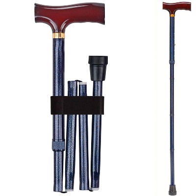 DMI Designer Folding Canes-Blue Ice