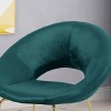 Pincay Modern Glam Velvet Accent Chair - Christopher Knight Home - 3 of 4