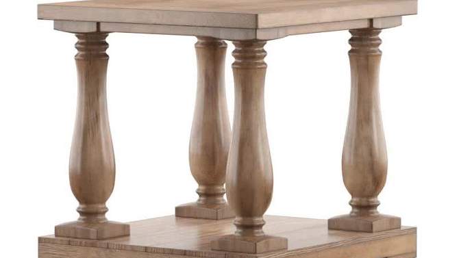 Murray Hill Balustrade End Table Brown - Inspire Q, 2 of 9, play video