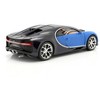 2016 Bugatti Chiron Blue 1/18 Diecast Model Car by Bburago - 3 of 4