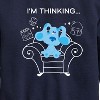 Boys' - Blue's Clues & You! - Blue's Thinking Chair Graphic Long Sleeve Fleece Sweatshirt - 2 of 4