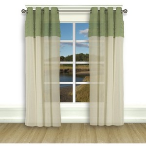 Geneva Pleated Grommet Panel - 1 of 2