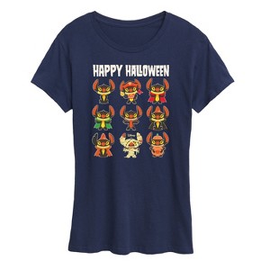 Women's - Lilo and Stitch - Stitch Costumes Short Sleeve Graphic T-Shirt - 1 of 4