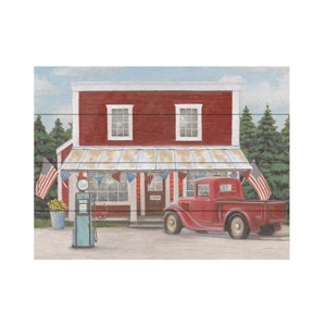 Trademark Fine Art James Wiens Country Truck I Wood Slat Art - 1 of 4