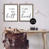 Stupell Industries Her Butt His Beard Funny Romantic, 31" x 25" - 3 of 4