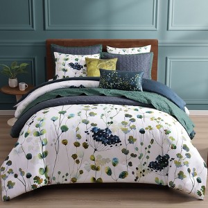 Bebejan Abstract Vines 100% Cotton 8 Piece Reversible Comforter & Coverlet Set - 1 of 4