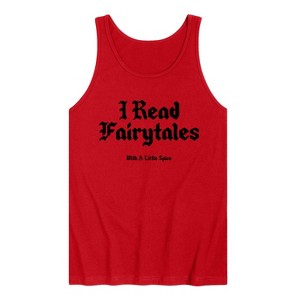 Men's - Instant Message - Read Spice Fairytales Graphic Tank Top - 1 of 3