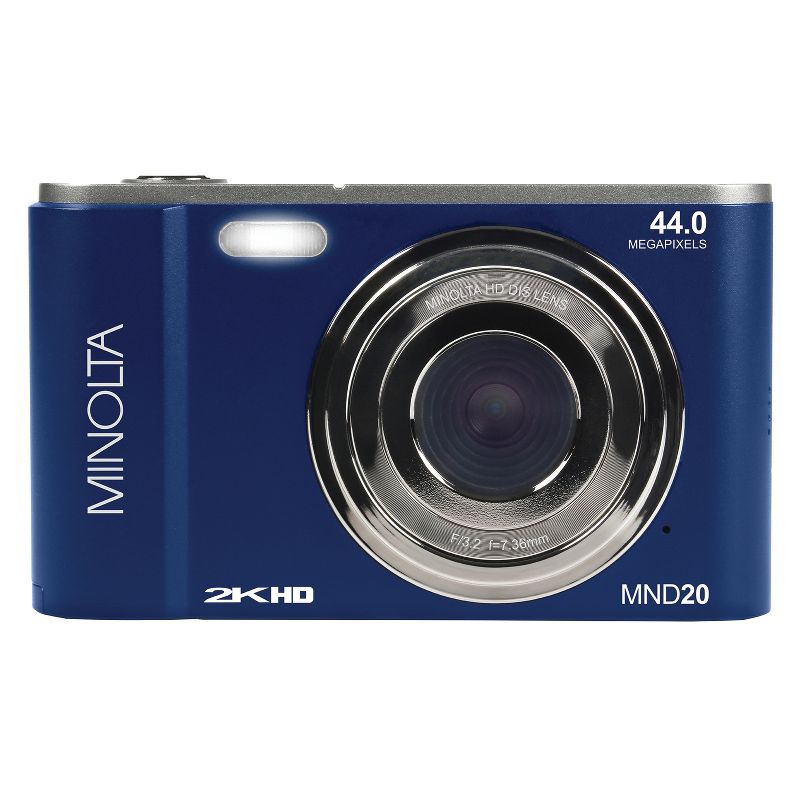Minolta® MND20 16x Digital Zoom 44 MP/2.7K Quad HD Digital Camera, 1 of 7