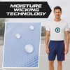Men's 5 Pack Ultra Mesh Lightweight Shorts | Moisture-Wicking, Breathable, & Comfortable Activewear - 4 of 4