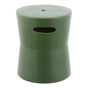 Dijera 16" Garden Stool - ACS4599 - Indoor/Outdoor - Safavieh - 1 of 4