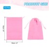 Unique Bargains Velvet Drawstring Pouch Wedding Favor Party Birthday Festivals Gift Packaging Bag 12 Pcs - 2 of 3