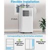 ZAFRO Portable Air Conditioner, 10000 BTU Air Conditioner with Cooling, Fan, Dehumidifier, Sleep Mode, ¡Ü55 db, Cooling up to 450 Sq. Ft. - 2 of 4