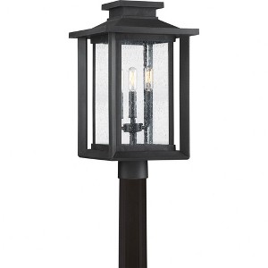 Quoizel Lighting Wakefield 3 - Light Post Light in  Earth Black - 1 of 4