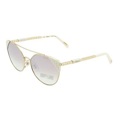 Chopard SCHC33M Unisex Oval Designer Polarized Sunglasses