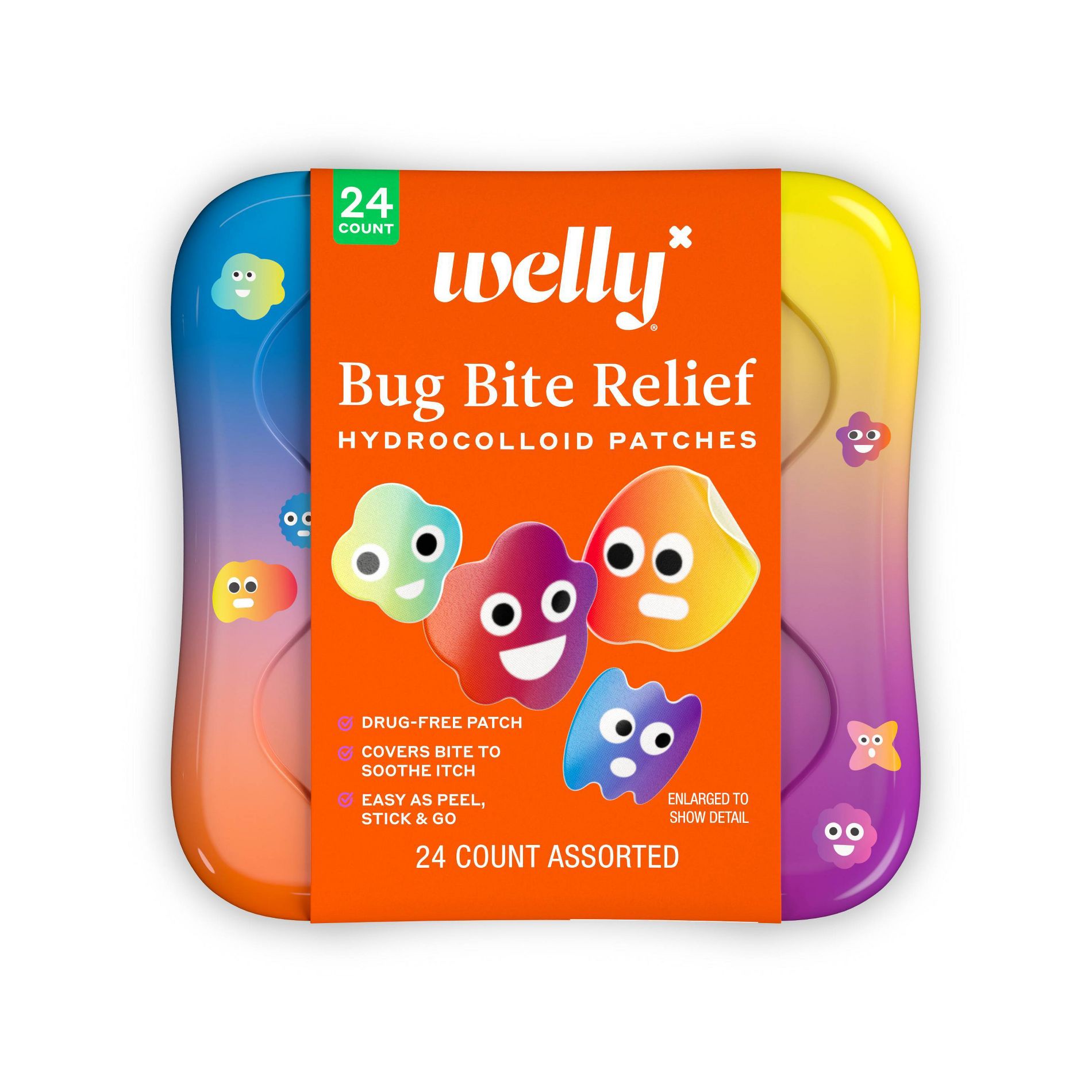 Welly Bug Bite Patches - 24ct