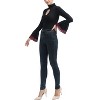 phistic Women's Cut Out Bell Sleeve Bodysuit - image 4 of 4