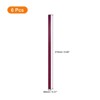 Unique Bargains 304 Stainless Steel Durable Reusable Heart Shape Drinking Straw 8.46" x 0.31"(L*W) - 2 of 4