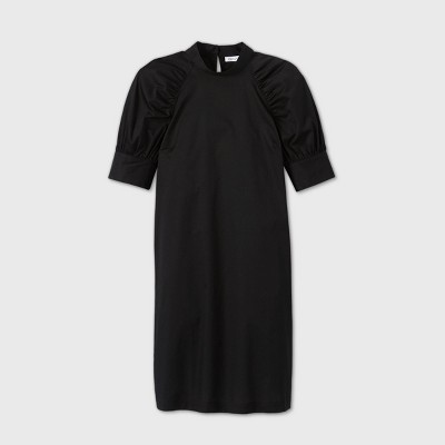 plain black dress target