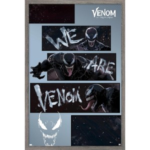 Trends International Marvel Venom: Let There be Carnage - We Are Venom Bars Framed Wall Poster Prints - 1 of 4