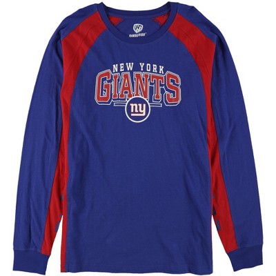 G-III Sports Mens New York Giants Graphic T-Shirt, Blue, X-Large