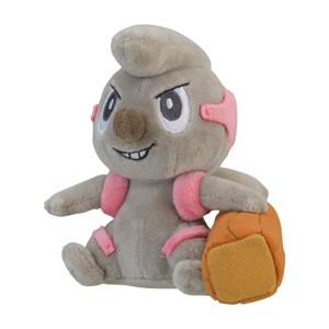 Pokemon Center: Sitting Cuties: Timburr Plush # 532 -  Generation 5 - 6 In - 1 of 4