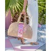 Packed Party Woven Weekender Duffle Bag, Cute Overnight Travel Luggage for Women, Great for Ladies at the Gym, Airlines, Travel, Hospital Visits and - 2 of 4
